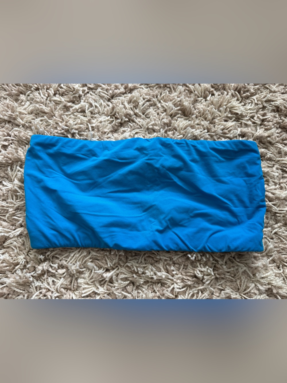 SKIMS BLUE TUBE TOP SIZE MEDIUM